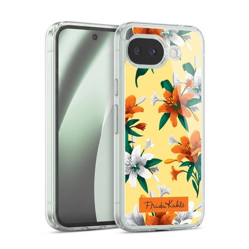 Frida Kahlo Flowers Orange Lilies Soft Gel Case for Google Pixel 10a