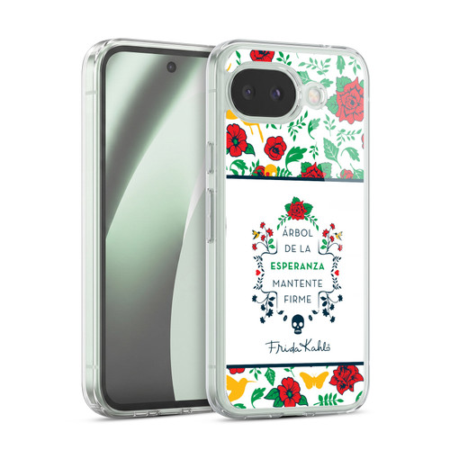 Frida Kahlo Icons Typography Soft Gel Case for Google Pixel 10a