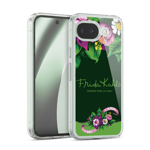 Frida Kahlo Purple Florals Blooms Soft Gel Case for Google Pixel 10a