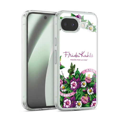 Frida Kahlo Purple Florals Bunch Soft Gel Case for Google Pixel 10a