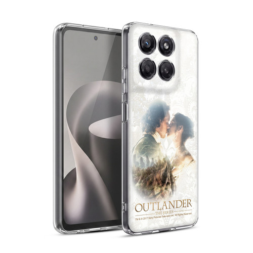 Outlander Portraits Claire & Jamie Kiss Soft Gel Case for Motorola Moto G37 Power