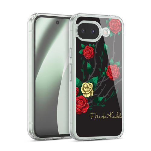 Frida Kahlo Roses Shrub Soft Gel Case for Google Pixel 10a