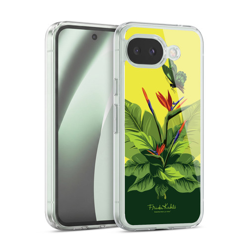 Frida Kahlo Tropical Birds on Branches Soft Gel Case for Google Pixel 10a