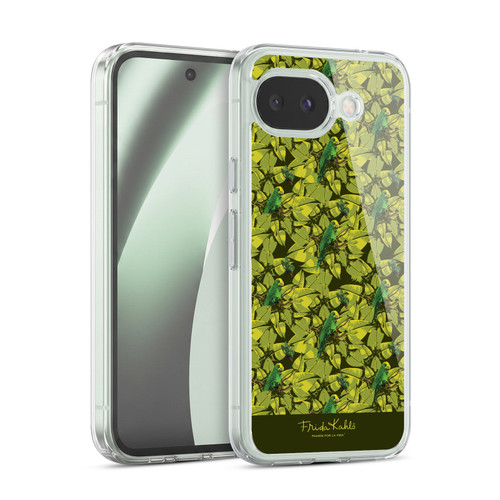 Frida Kahlo Tropical Bird Pattern Soft Gel Case for Google Pixel 10a