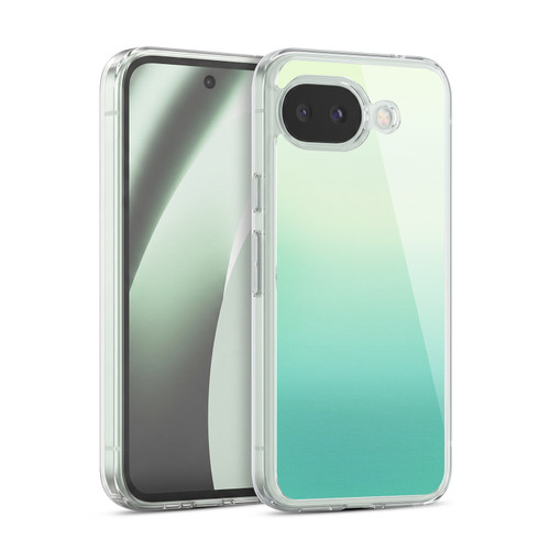 Head Case Designs Ombre Green Soft Gel Case for Google Pixel 10a