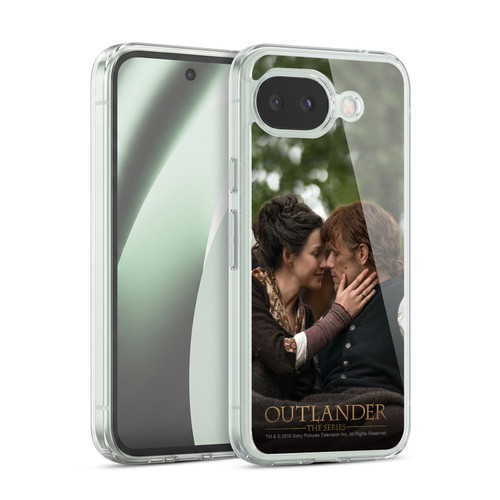 Outlander Season 4 Art Claire Jamie Kiss Soft Gel Case for Google Pixel 10a