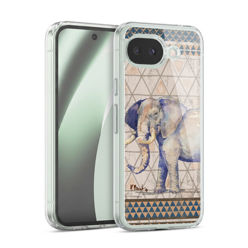 Paul Brent Animals Tribal Elephant Soft Gel Case for Google Pixel 10a