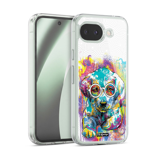 P.D. Moreno Drip Art Cats And Dogs Dog Colourful Soft Gel Case for Google Pixel 10a