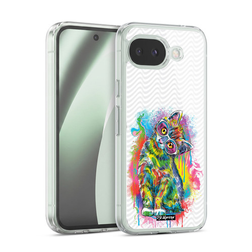 P.D. Moreno Drip Art Cats And Dogs Kitten Pose Soft Gel Case for Google Pixel 10a