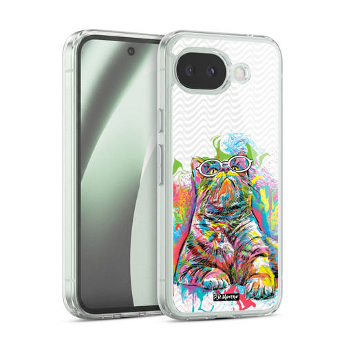 P.D. Moreno Drip Art Cats And Dogs Kitten Up Soft Gel Case for Google Pixel 10a