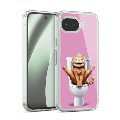 P.D. Moreno Furry Fun Artwork Cat Soft Gel Case for Google Pixel 10a