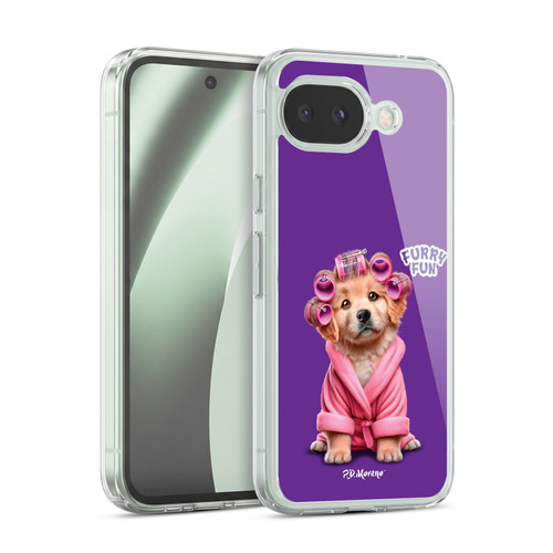 P.D. Moreno Furry Fun Artwork Puppy Soft Gel Case for Google Pixel 10a