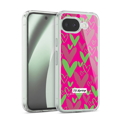 P.D. Moreno Patterns Hearts 1 Soft Gel Case for Google Pixel 10a