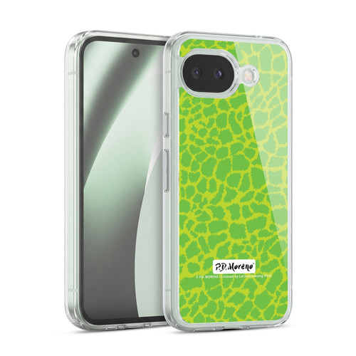 P.D. Moreno Patterns Lime Green Soft Gel Case for Google Pixel 10a