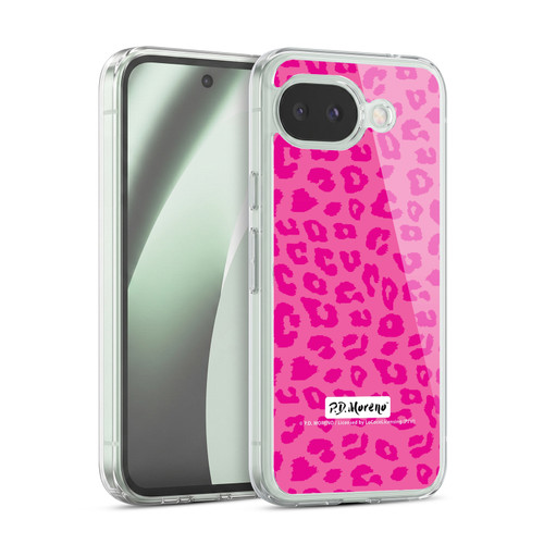 P.D. Moreno Patterns Pink Leopard Soft Gel Case for Google Pixel 10a
