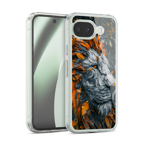 Haroulita Mix Art Animals Lion Soft Gel Case for Google Pixel 10a