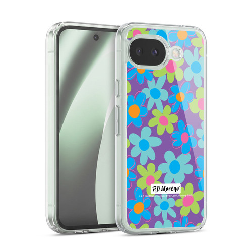 P.D. Moreno Patterns Purple Soft Gel Case for Google Pixel 10a