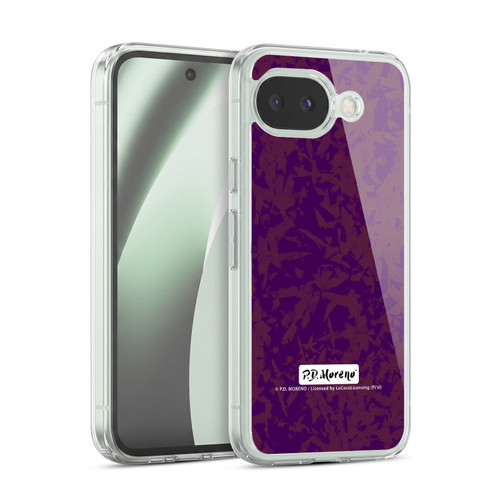 P.D. Moreno Patterns Violet Soft Gel Case for Google Pixel 10a