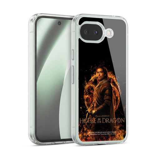House Of The Dragon: Television Series Key Art Criston Soft Gel Case for Google Pixel 10a