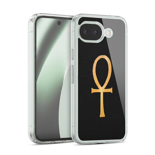 Head Case Designs Icons Of Ancient Egypt Ankh Soft Gel Case for Google Pixel 10a