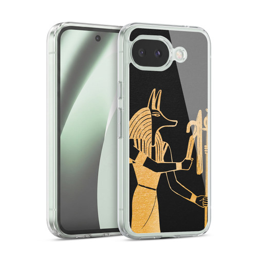 Head Case Designs Icons Of Ancient Egypt Anubis Soft Gel Case for Google Pixel 10a