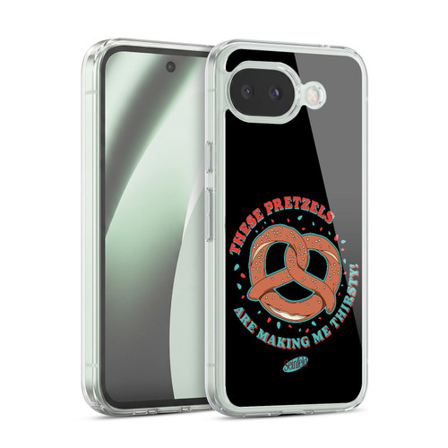 Seinfeld Graphics These Pretzels Soft Gel Case for Google Pixel 10a