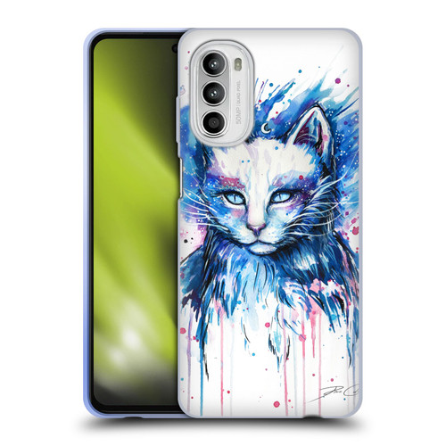 Pixie Cold Cats Space Soft Gel Case for Motorola Moto G52