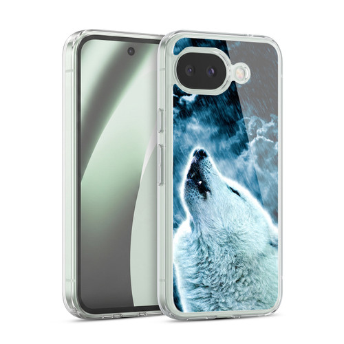 Simone Gatterwe Animals 2 Howling Wolf Soft Gel Case for Google Pixel 10a