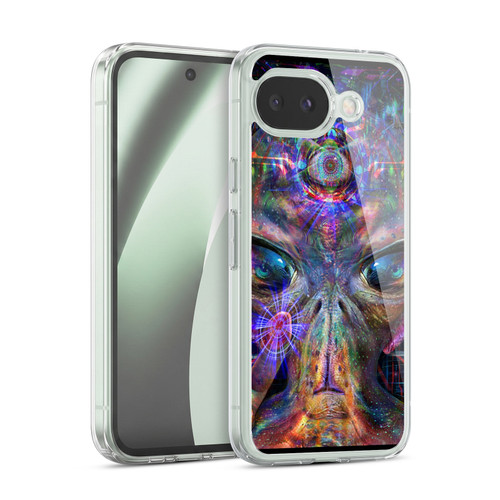 Jumbie Art Visionary Alien Soft Gel Case for Google Pixel 10a