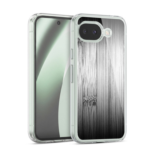 PLdesign Wood Prints Bamboo Burnt Gray Ombre Soft Gel Case for Google Pixel 10a