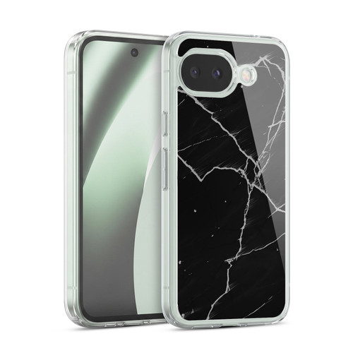 Alyn Spiller Marble Black Soft Gel Case for Google Pixel 10a