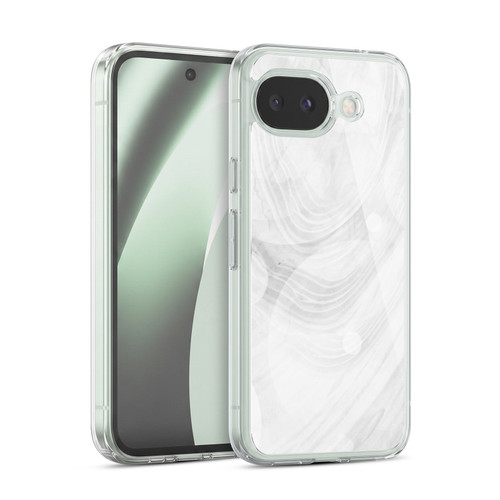 Alyn Spiller Marble White Soft Gel Case for Google Pixel 10a