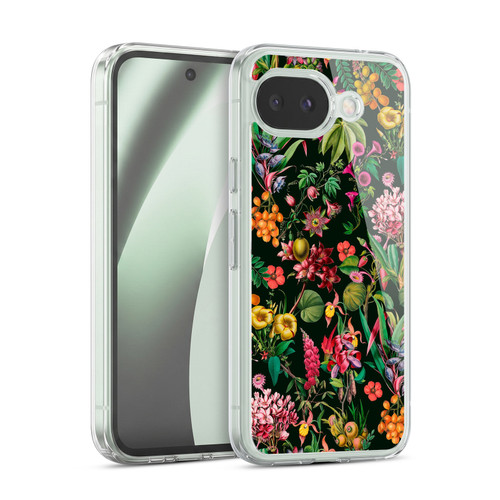 LebensArt Jungle Plants And Animals Multicolor Soft Gel Case for Google Pixel 10a