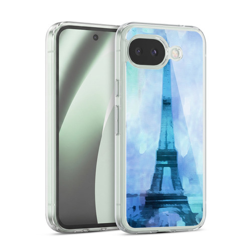 LebensArt Pastels Blue Soft Gel Case for Google Pixel 10a