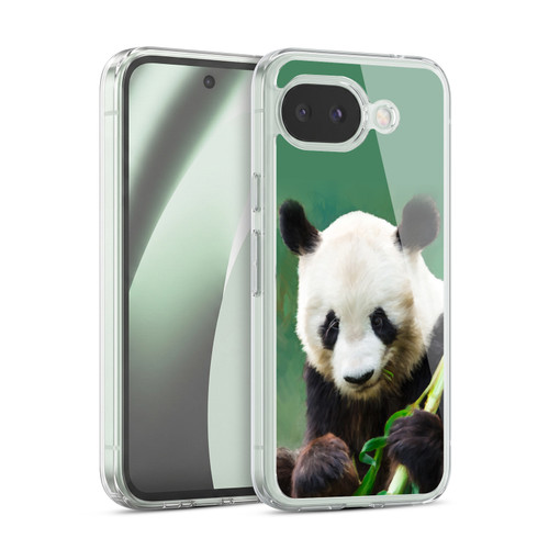 Simone Gatterwe Nature Series Panda Soft Gel Case for Google Pixel 10a