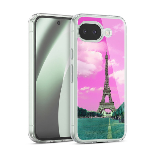 LebensArt Pastels Pink Paris Soft Gel Case for Google Pixel 10a