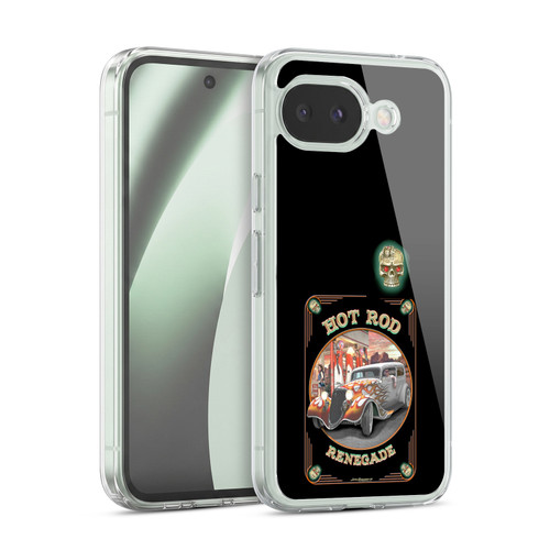 Larry Grossman Retro Collection Hot Rod Renegade Soft Gel Case for Google Pixel 10a