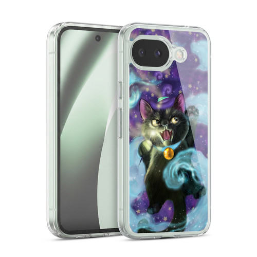 Ash Evans Black Cats Magic Witch Soft Gel Case for Google Pixel 10a