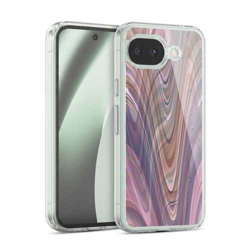 Suzan Lind Marble Swirls Neutral Tones Soft Gel Case for Google Pixel 10a