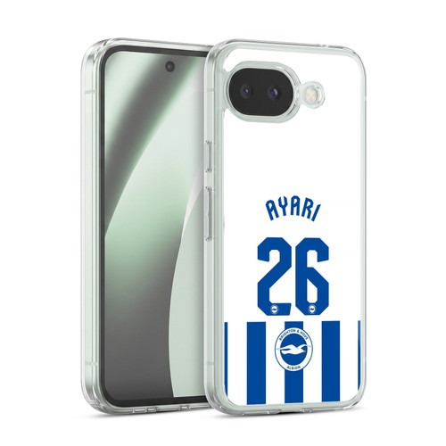 Brighton & Hove Albion F.C 2025/26 Players Home Kit Yasin Ayari Soft Gel Case for Google Pixel 10a