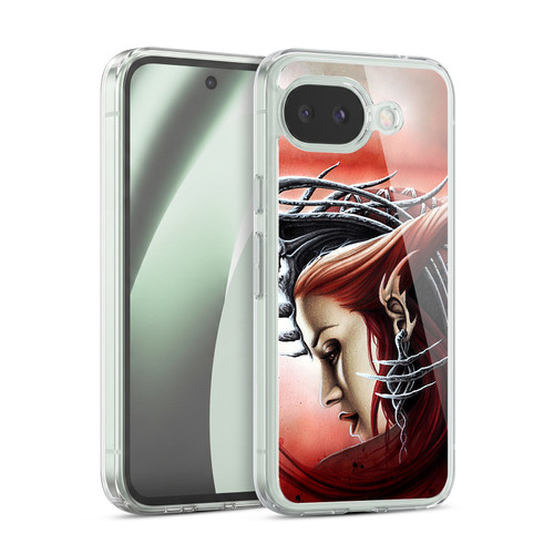 Sarah Richter Gothic Demon Girl Soft Gel Case for Google Pixel 10a