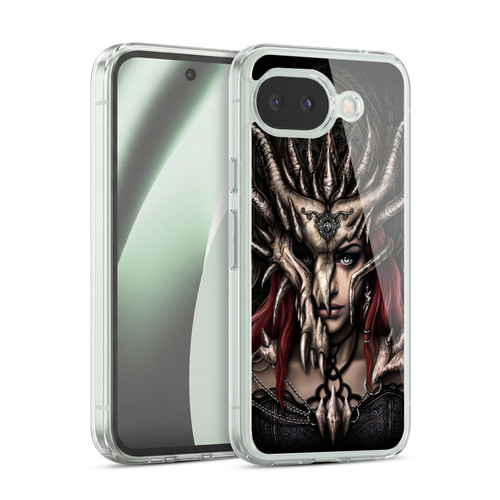 Sarah Richter Gothic Warrior Girl Soft Gel Case for Google Pixel 10a