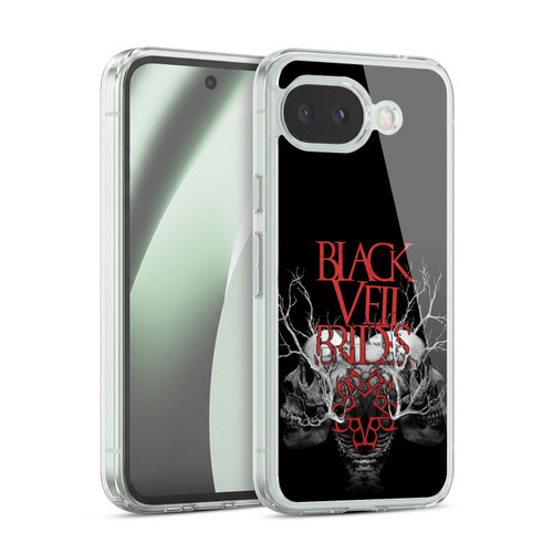 Black Veil Brides Band Art Skull Branches Soft Gel Case for Google Pixel 10a