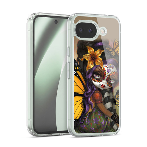 Strangeling Fairy Art Day of Dead Butterfly Soft Gel Case for Google Pixel 10a