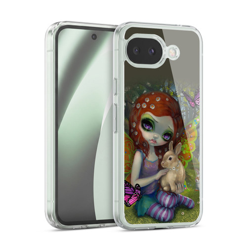 Strangeling Fairy Art Spring with Bunny Soft Gel Case for Google Pixel 10a
