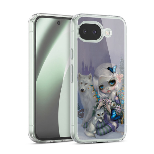 Strangeling Fairy Art Winter with Wolf Soft Gel Case for Google Pixel 10a
