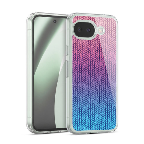 Micklyn Le Feuvre Patterns Chunky Knit Soft Gel Case for Google Pixel 10a