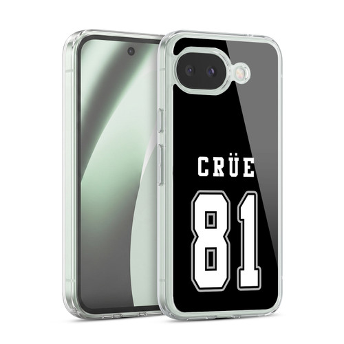 Motley Crue Logos Jersey Soft Gel Case for Google Pixel 10a