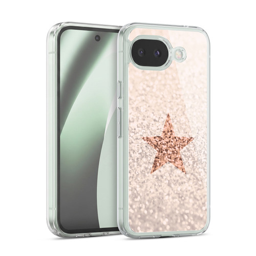 Monika Strigel Glitter Star Pastel Champagne Soft Gel Case for Google Pixel 10a