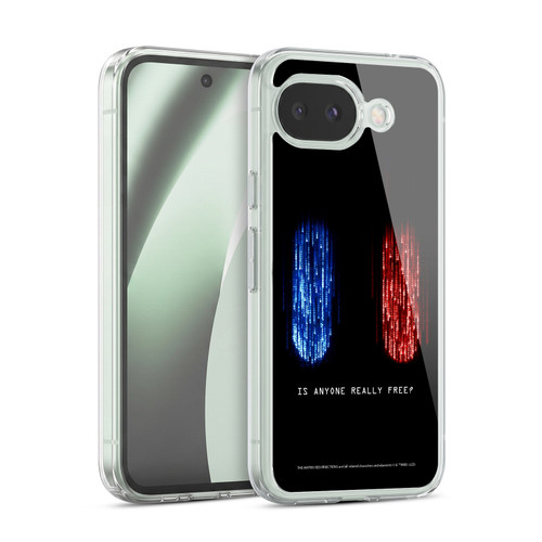 The Matrix Resurrections Key Art Is Anyone Really Free Soft Gel Case for Google Pixel 10a